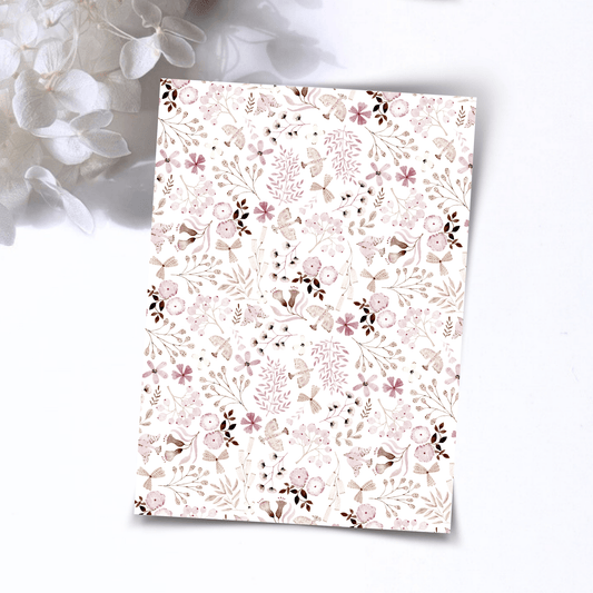 Transfer Paper – Juicy Flowers | Voor Polymeer Klei - Water Transfer Paper - 216 - S.I. Originals