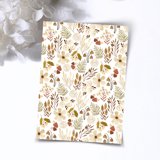 Transfer Paper – Juicy Flowers | Voor Polymeer Klei - Water Transfer Paper - 221 - S.I. Originals