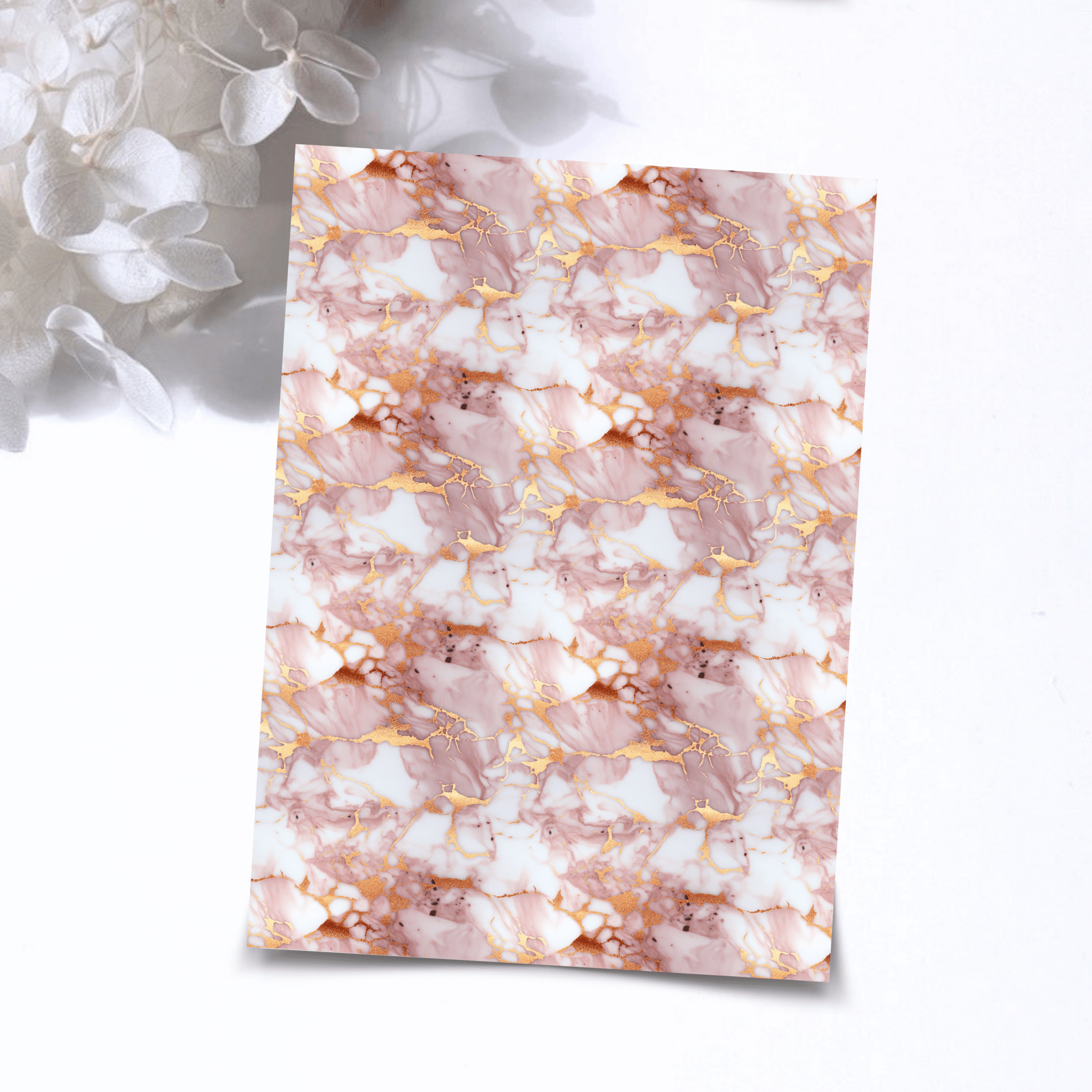 Transfer Paper – Marble | Voor Polymeer Klei - Water Transfer Paper - 311 - S.I. Originals