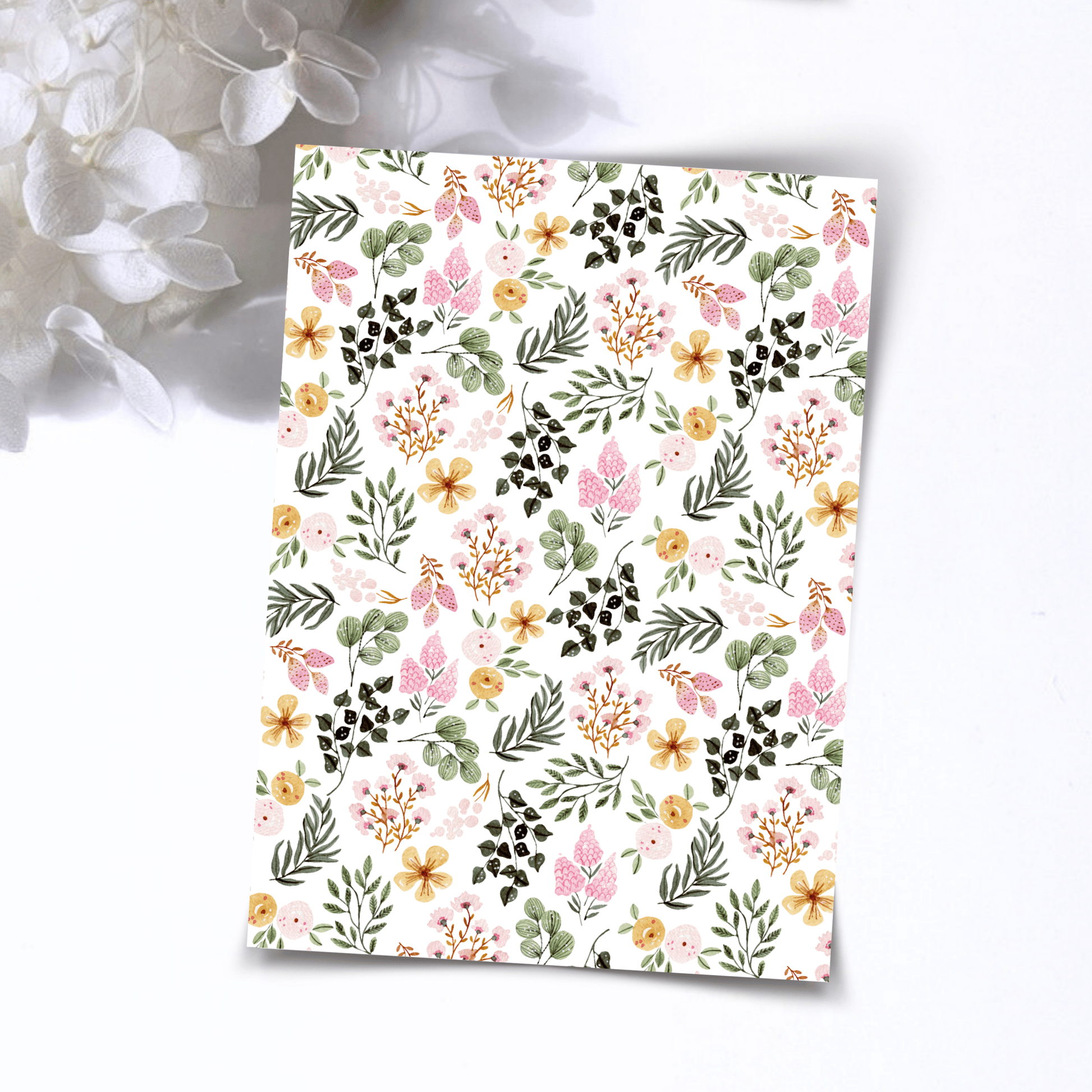 Transfer Paper – May Flowers | Voor Polymeer Klei - Water Transfer Paper - 210 - S.I. Originals