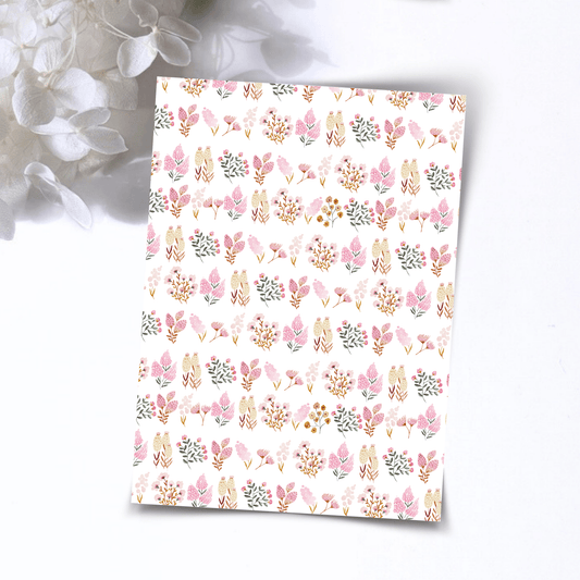 Transfer Paper – May Flowers | Voor Polymeer Klei - Water Transfer Paper - 212 - S.I. Originals