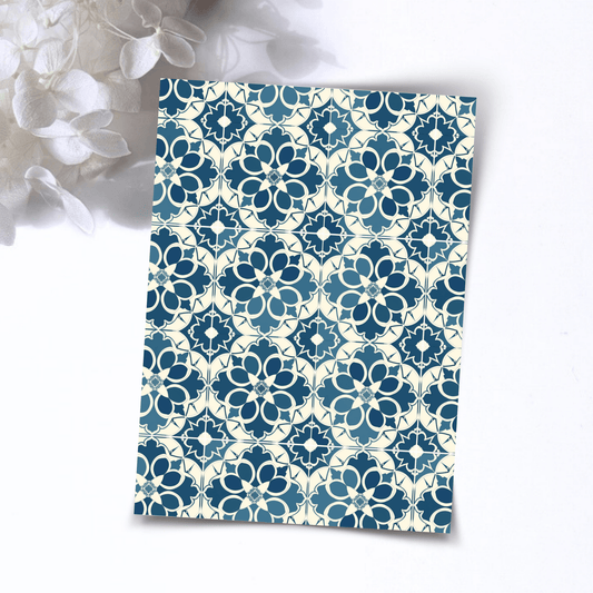 Transfer Paper – Moroccan | Voor Polymeer Klei - Water Transfer Paper - 106 - S.I. Originals