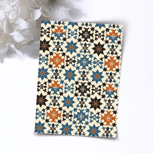 Transfer Paper – Moroccan | Voor Polymeer Klei - Water Transfer Paper - 109 - S.I. Originals