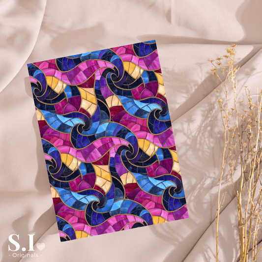 Transfer Paper - Mosaic | Voor Polymeer Klei - Water Transfer Paper - 1025 - 011 - S.I. Originals