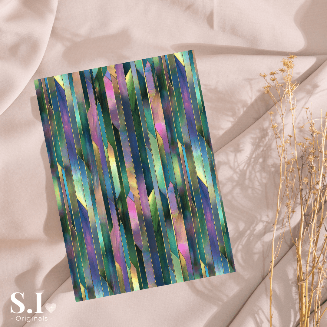 Transfer Paper - Mosaic | Voor Polymeer Klei - Water Transfer Paper - 1025 - 014 - S.I. Originals