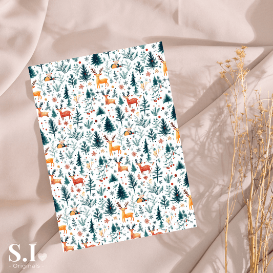 Transfer Paper - Nordic Tales | Voor Polymeer Klei - Water Transfer Paper - 0925 - 088 - S.I. Originals