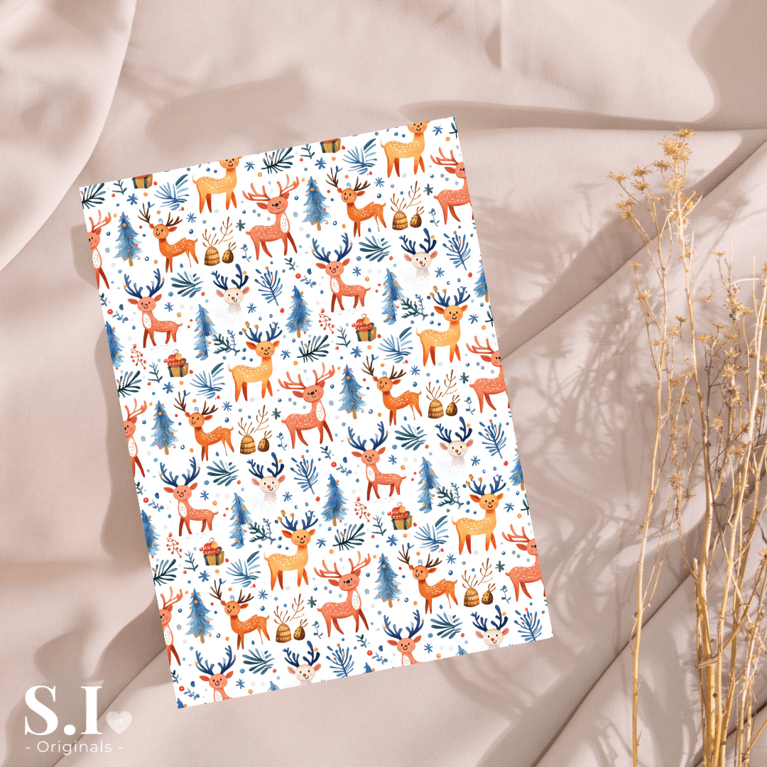 Transfer Paper - Nordic Tales | Voor Polymeer Klei - Water Transfer Paper - 0925 - 089 - S.I. Originals