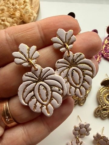Verdan Earrings – Stud & Dangles Collection ⭐ - S.I. Originals