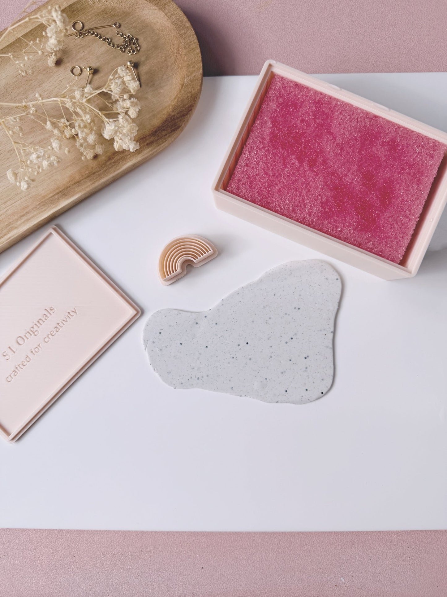 Waterdip Bakje met Spons – S.I. Originals - S.I. Originals