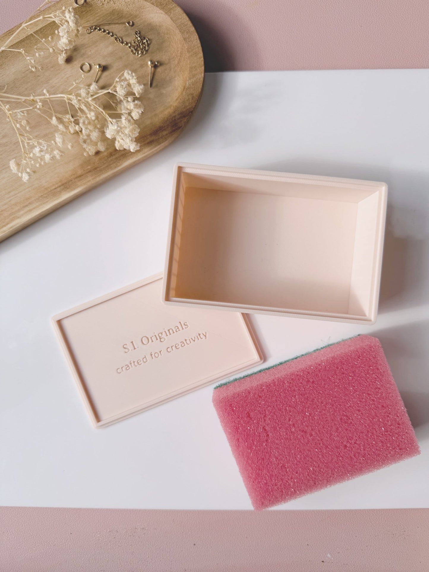 Waterdip Bakje met Spons – S.I. Originals - S.I. Originals