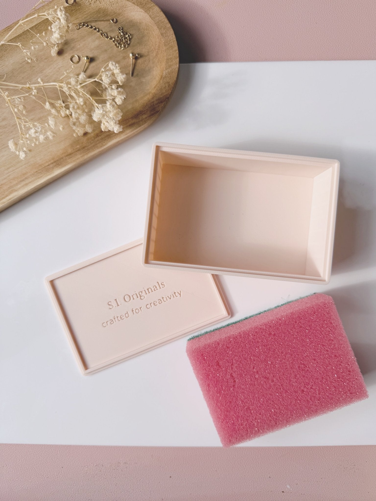 Waterdip Bakje met Spons – S.I. Originals - S.I. Originals