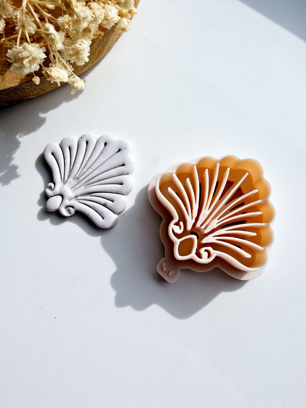 Widow's Fan | Polymer Clay Imprint Cutter - S.I. Originals