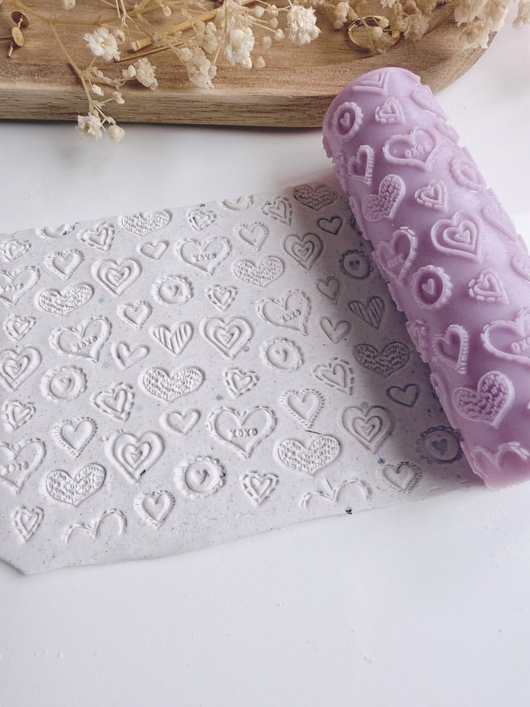XOXO Hearts Texture Roller - S.I. Originals