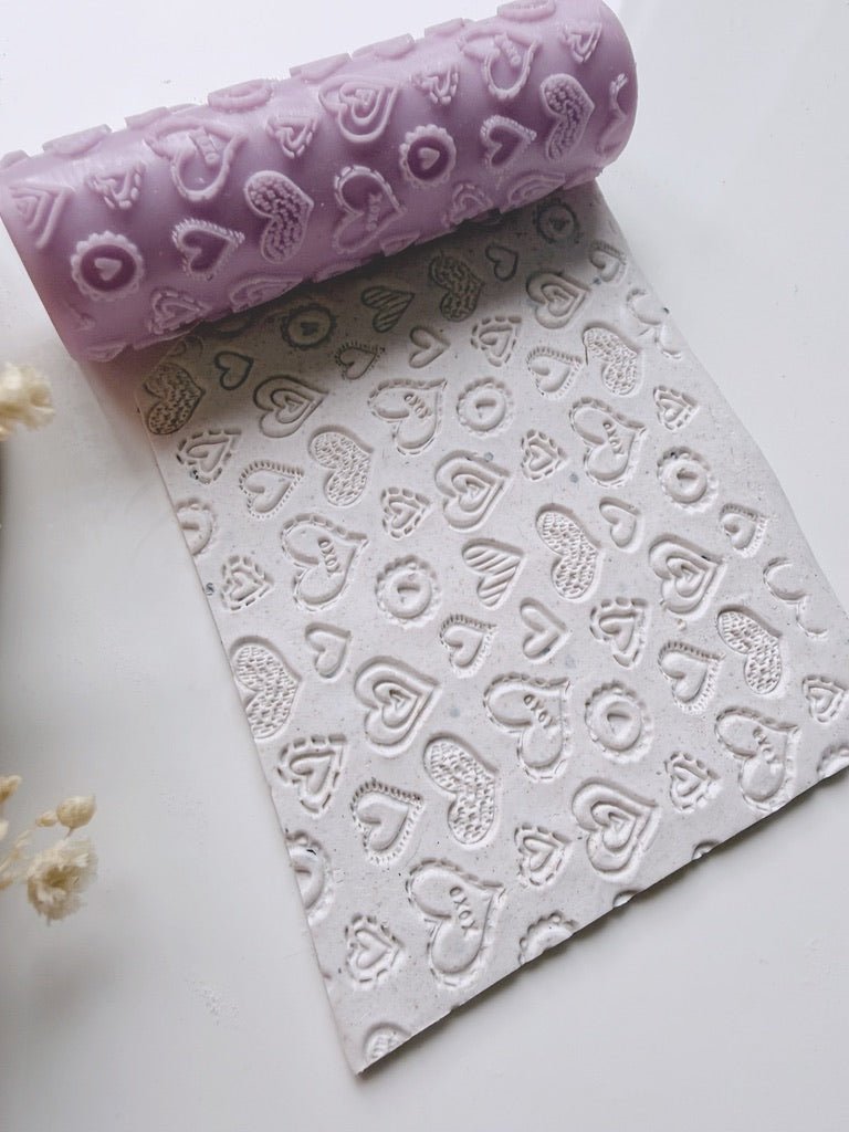 XOXO Hearts Texture Roller - S.I. Originals