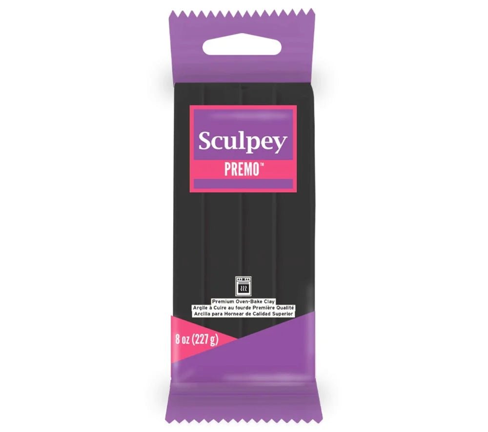 Sculpey Premo - Black (5042) 227 gram - S.I. Originals