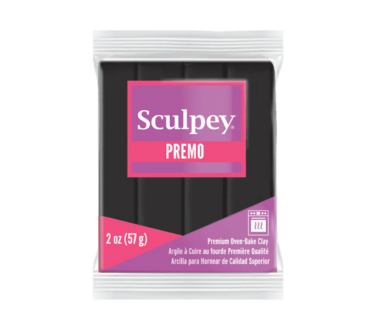 Sculpey Premo - Black (5042) 57 gram - S.I. Originals