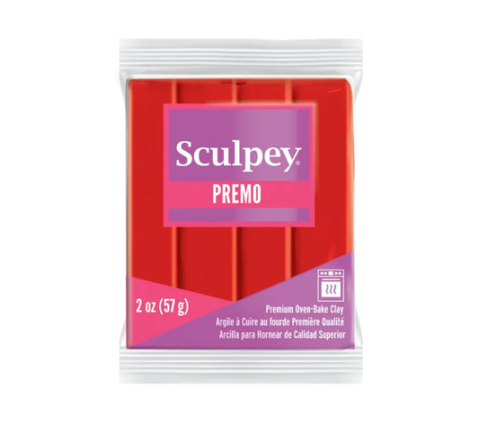 Sculpey Premo - Cadmium Red Hue (5382) 57 gram - S.I. Originals