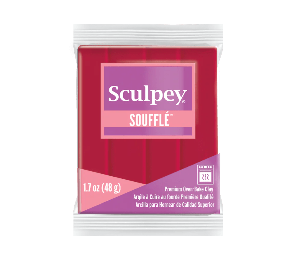Sculpey Soufflé - Cherry Pie (6083) 57 gram - S.I. Originals