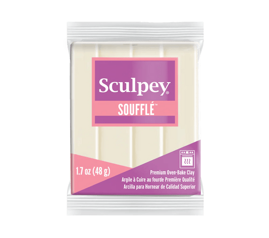 Sculpey Soufflé - Ivory (6647) 57 gram - S.I. Originals