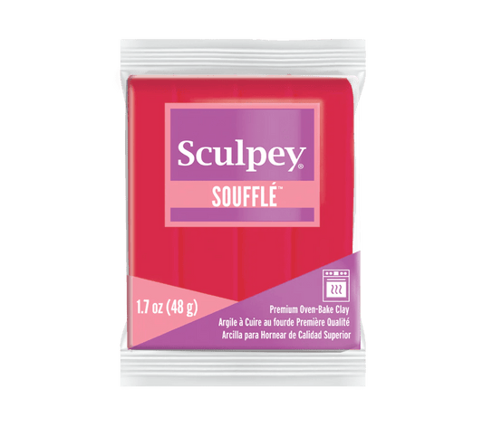 Sculpey Soufflé - Rasberry (6004) 57 gram - S.I. Originals