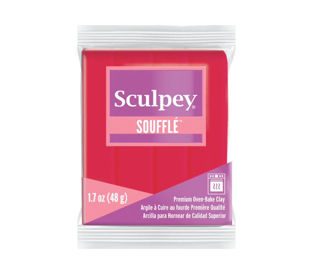 Sculpey Soufflé - Rasberry (6004) 57 gram - S.I. Originals